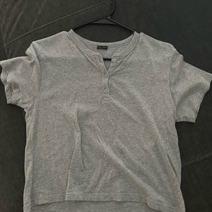 Brandy Melville gray tee